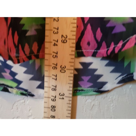 Francescas Colorful Ikat Design Swimsuit Coverup Size S/M - Picture 8 of 9